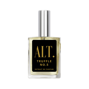 A bottle of perfume with the word " alt ".