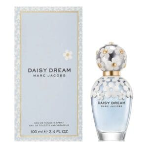 Marc Jacobs Daisy Dream perfume bottle and box.